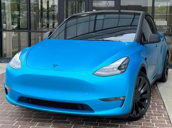 TESLA MODEL Y 2022 7SAYGDEF9NF383287 image
